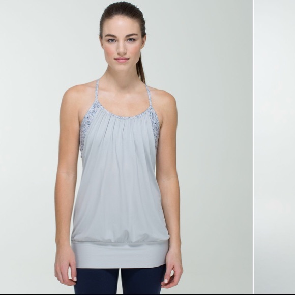 Lululemon No Limits tank silver spoon 6 gray - Picture 3 of 8